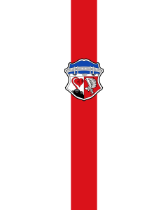 Flag: Seeon-Seebruck | portrait flag | 6m² | 64sqft | 400x150cm | 13x5ft