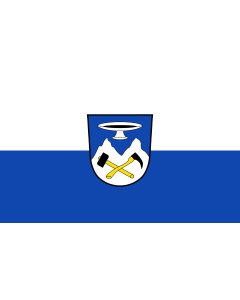 Flagge: Large Siegsdorf  |  Querformat Fahne | 1.35m² | 90x150cm 