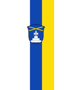 Flag: Staudach-Egerndach | portrait flag | 3.5m² | 38sqft | 300x120cm | 10x4ft