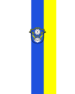 Vertical Hanging Beam Flag: Tacherting | portrait flag | 3.5m² | 38sqft | 300x120cm | 10x4ft