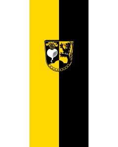 Flagge:  Wonneberg  |  Hochformat Fahne | 3.5m² | 300x120cm 
