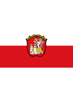 Tisch-Fahne / Tisch-Flagge: Altenstadt 15x25cm