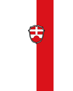 Vertical Hanging Swivel Crossbar Banner Flag: Bernbeuren |  portrait flag | 6m² | 64sqft | 400x150cm | 13x5ft 