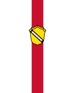 Flag: Bernried am Starnberger See | portrait flag | 6m² | 64sqft | 400x150cm | 13x5ft