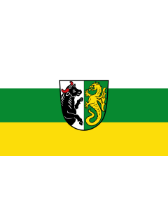 Tisch-Fahne / Tisch-Flagge: Hohenfurch 15x25cm