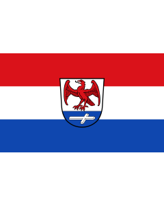 Tisch-Fahne / Tisch-Flagge: Huglfing 15x25cm