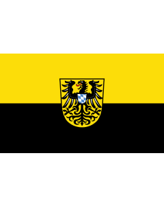 Tisch-Fahne / Tisch-Flagge: Schongau, St 15x25cm