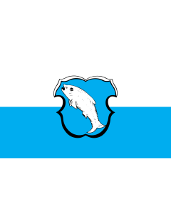 Flag: Seeshaupt |  landscape flag | 1.35m² | 14.5sqft | 90x150cm | 3x5ft 