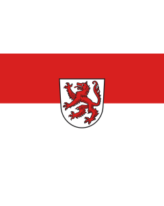 Tisch-Fahne / Tisch-Flagge: Passau 15x25cm