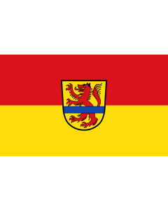 Tisch-Fahne / Tisch-Flagge: Aholming 15x25cm