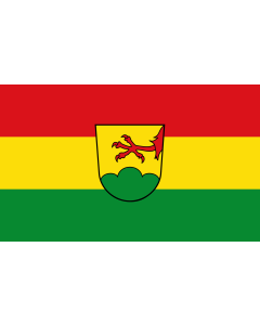 Tisch-Fahne / Tisch-Flagge: Buchhofen 15x25cm