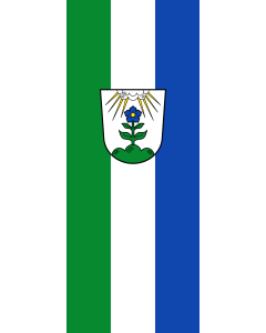 Flag: Hengersberg, M | portrait flag | 3.5m² | 38sqft | 300x120cm | 10x4ft