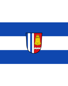 Flag: Iggensbach |  landscape flag | 1.35m² | 14.5sqft | 90x150cm | 3x5ft 