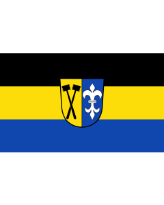Tisch-Fahne / Tisch-Flagge: Metten, M 15x25cm