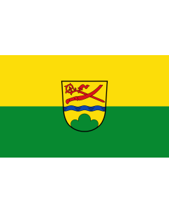 Flag: Niederalteich | landscape flag | 1.35m² | 14.5sqft | 90x150cm | 3x5ft