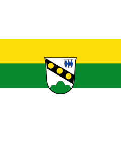 Tisch-Fahne / Tisch-Flagge: Oberpöring 15x25cm