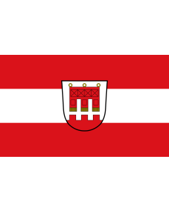 Tisch-Fahne / Tisch-Flagge: Offenberg 15x25cm