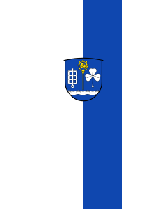 Flag: Otzing |  portrait flag | 6m² | 64sqft | 400x150cm | 13x5ft 