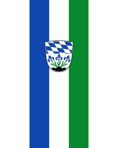Flag: Plattling, St | portrait flag | 3.5m² | 38sqft | 300x120cm | 10x4ft