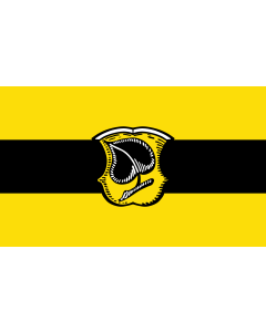 Flag: Schöllnach, M |  landscape flag | 1.35m² | 14.5sqft | 90x150cm | 3x5ft 