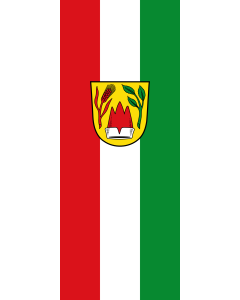 Flag: Stephansposching | portrait flag | 3.5m² | 38sqft | 300x120cm | 10x4ft