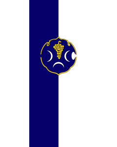 Flag: Winzer, M |  portrait flag | 3.5m² | 38sqft | 300x120cm | 10x4ft 