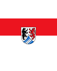 Flag: Freyung-Grafenau (Kreis) |  landscape flag | 1.35m² | 14.5sqft | 90x150cm | 3x5ft 