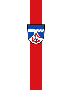 Vertical Hanging Swivel Crossbar Banner Flag: Eppenschlag | portrait flag | 3.5m² | 38sqft | 300x120cm | 10x4ft