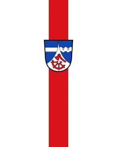 Bandera: Bandera vertical con potencia Eppenschlag |  bandera vertical | 3.5m² | 300x120cm 