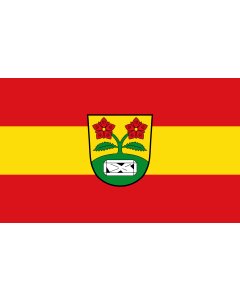 Tisch-Fahne / Tisch-Flagge: Hohenau 15x25cm
