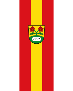 Bandera: Hohenau |  bandera vertical | 6m² | 400x150cm 