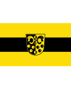 Flag: Jandelsbrunn | landscape flag | 1.35m² | 14.5sqft | 90x150cm | 3x5ft