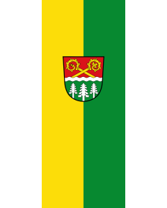 Flag: Philippsreut | portrait flag | 3.5m² | 38sqft | 300x120cm | 10x4ft