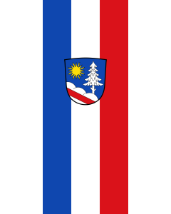 Flag: Schöfweg | portrait flag | 3.5m² | 38sqft | 300x120cm | 10x4ft