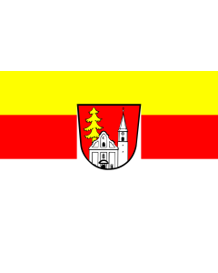 Flag: Thurmansbang |  landscape flag | 1.35m² | 14.5sqft | 90x150cm | 3x5ft 