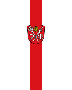 Flag: Attenhofen |  portrait flag | 3.5m² | 38sqft | 300x120cm | 10x4ft 