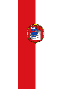 Flag: Biburg | portrait flag | 3.5m² | 38sqft | 300x120cm | 10x4ft