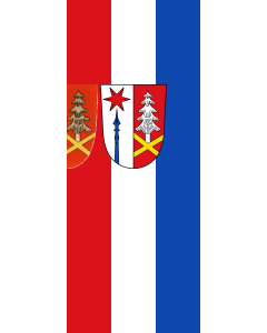 Flag: Hausen | portrait flag | 3.5m² | 38sqft | 300x120cm | 10x4ft