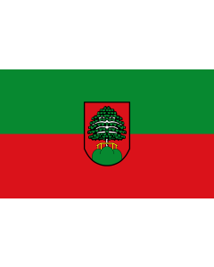 Flag: Mainburg, St |  landscape flag | 1.35m² | 14.5sqft | 90x150cm | 3x5ft 