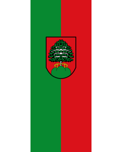 Flag: Mainburg, St |  portrait flag | 3.5m² | 38sqft | 300x120cm | 10x4ft 