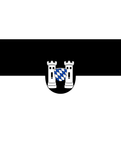 Flag: Neustadt a.d.Donau, St |  landscape flag | 1.35m² | 14.5sqft | 90x150cm | 3x5ft 