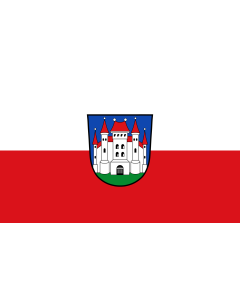 Flag: Siegenburg, M |  landscape flag | 1.35m² | 14.5sqft | 90x150cm | 3x5ft 