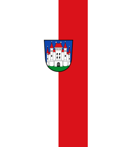 Flag: Siegenburg, M | portrait flag | 3.5m² | 38sqft | 300x120cm | 10x4ft