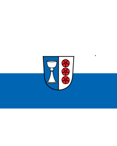 Flag: Adlkofen |  landscape flag | 1.35m² | 14.5sqft | 90x150cm | 3x5ft 