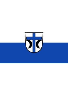 Flag: Bodenkirchen |  landscape flag | 1.35m² | 14.5sqft | 90x150cm | 3x5ft 