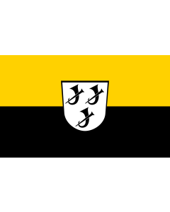 Flag: Gerzen |  landscape flag | 1.35m² | 14.5sqft | 90x150cm | 3x5ft 