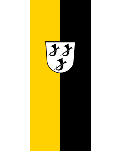 Flag: Gerzen | portrait flag | 3.5m² | 38sqft | 300x120cm | 10x4ft