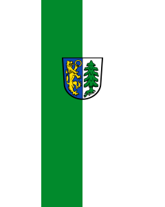 Flag: Hohenthann |  portrait flag | 3.5m² | 38sqft | 300x120cm | 10x4ft 