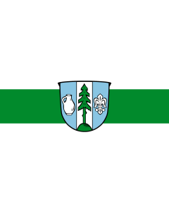 Flag: Kröning |  landscape flag | 1.35m² | 14.5sqft | 90x150cm | 3x5ft 