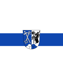 Flag: Kumhausen |  landscape flag | 1.35m² | 14.5sqft | 90x150cm | 3x5ft 